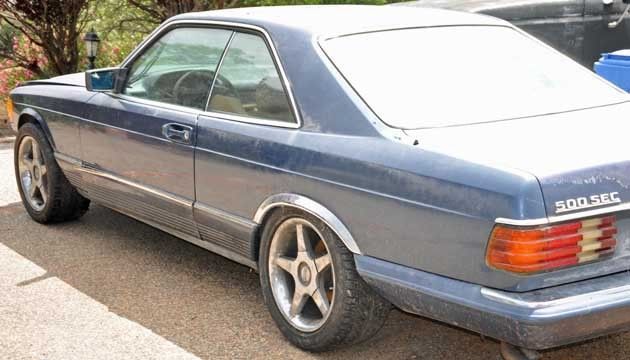 1985 mercedes benz 500 sec project or parts car