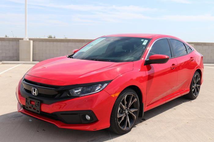 used 2019 honda civic sport sedan tempe, az 85284 for sale in tempe, arizona