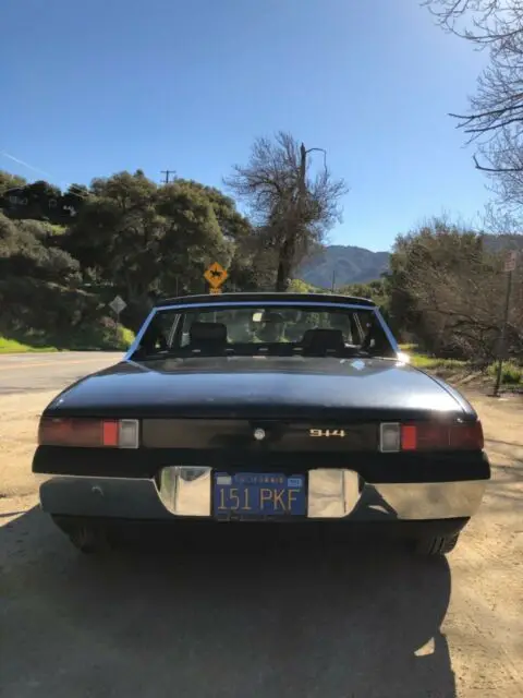 1971 porsche 914 california blue plates