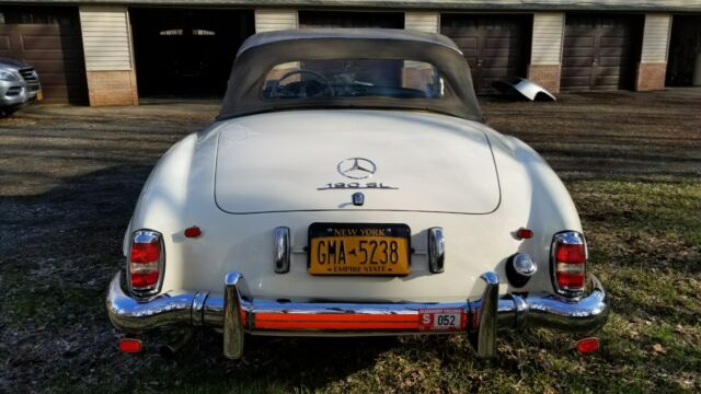 1957 mercedes 190sl 2 tops! original service books and records solex carbs