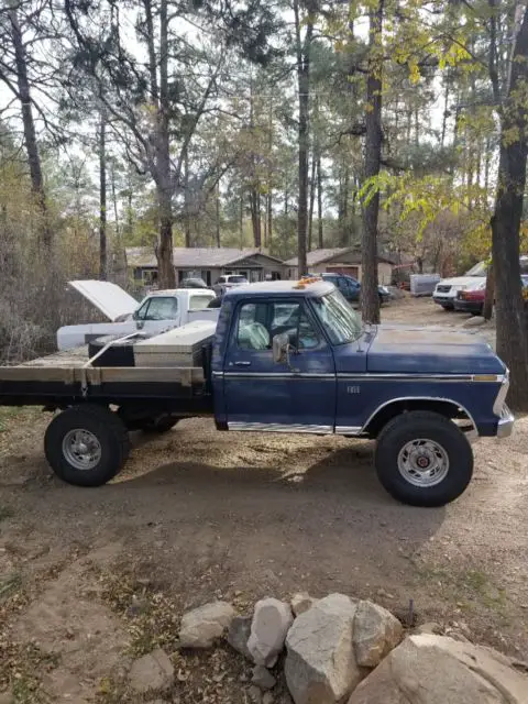 ford high boy highboy 4x4 f250 flatbed 4wd