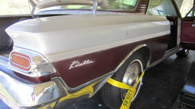 2 door rambler hard top classic amc 287 engine w/ac & power brakes