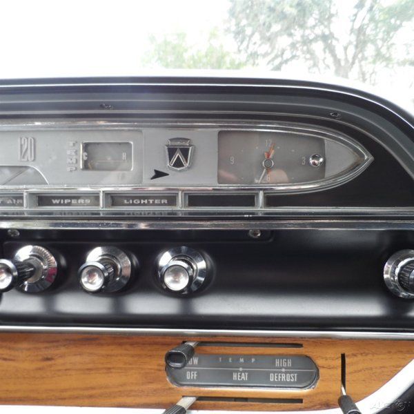 classic 61 ford galaxie coupe automatic hi po 390 v8 bucket seats console