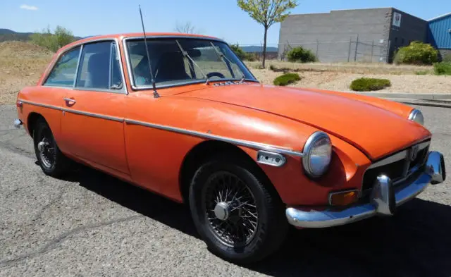 1973 mgb gt- longtime desert rustfree sitter- great project