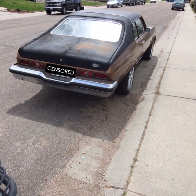 1974 chevrolet nova hatchback custom 75% restored runs great