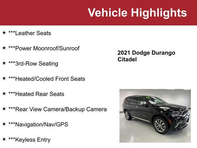 2021 dodge durango citadel awd