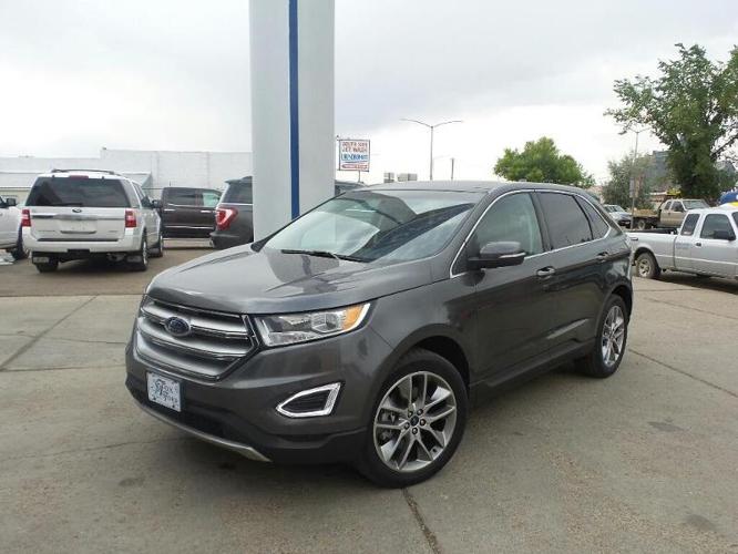 2015 ford edge titanium awd titanium 4dr crossover for sale in wolf point, montana