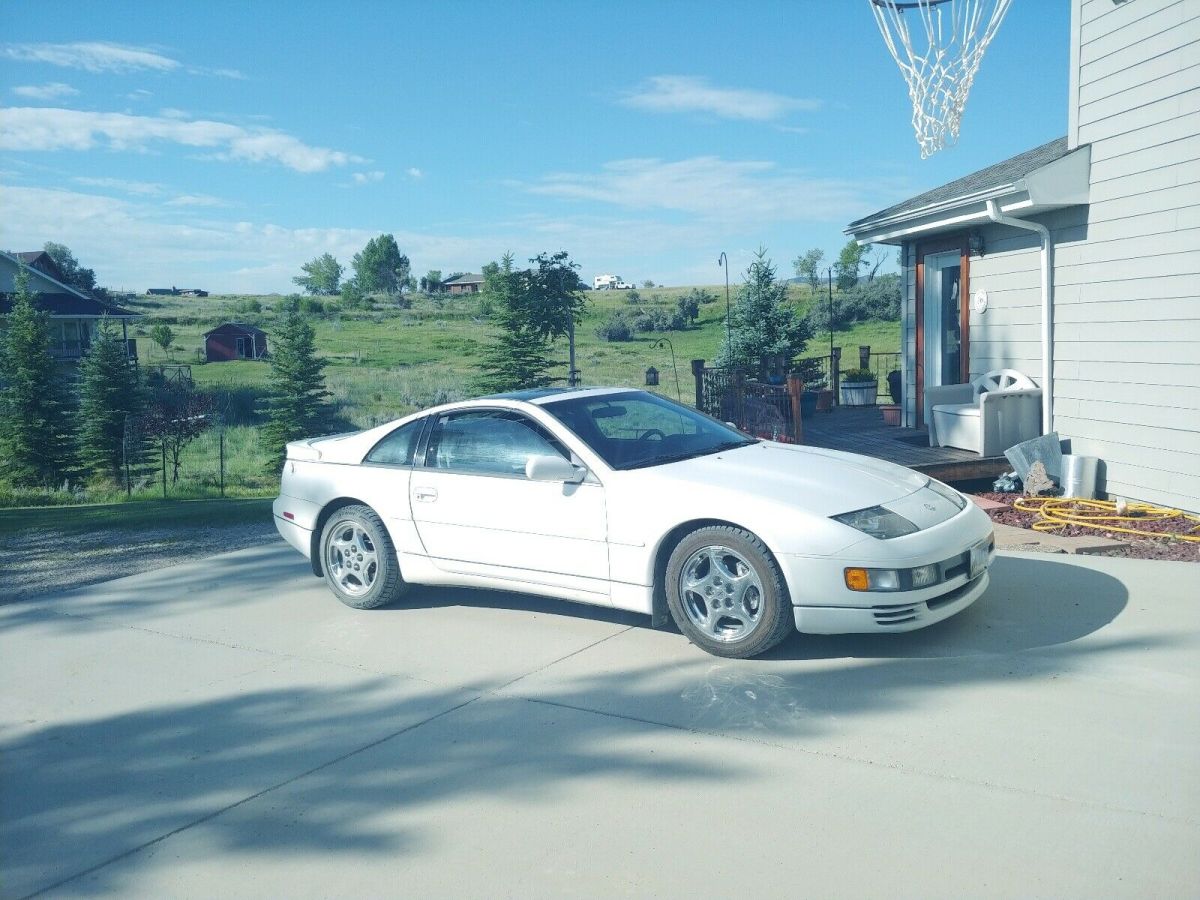 1992 nissan 300zx sportscar white rwd automatic twin turbo