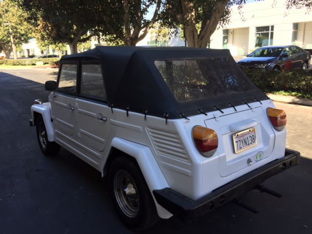 1973 volkswagen thing - the ultimate beach car!