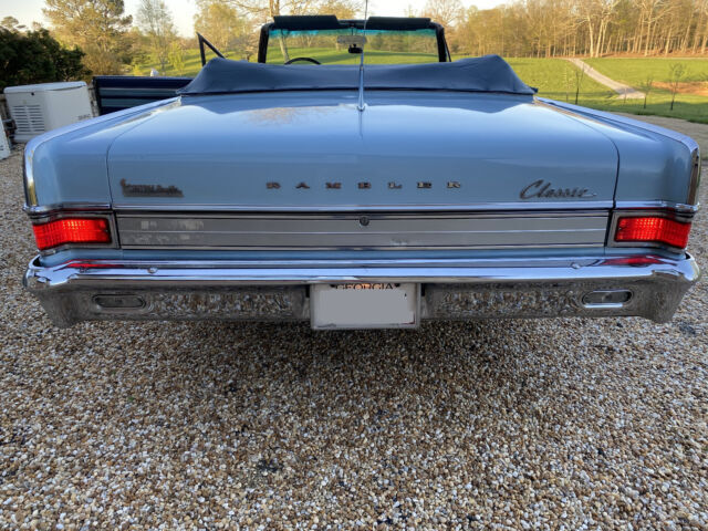 1965 amc rambler classic 270 covertible - near factory original - runs & drives
