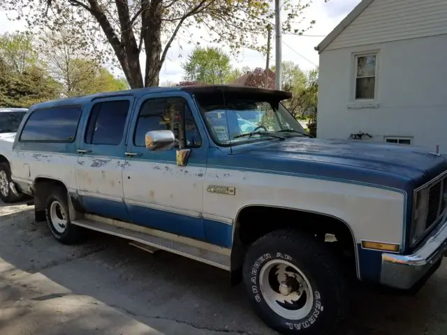 1988 gmc suburban 4x4 sierra classic 1500