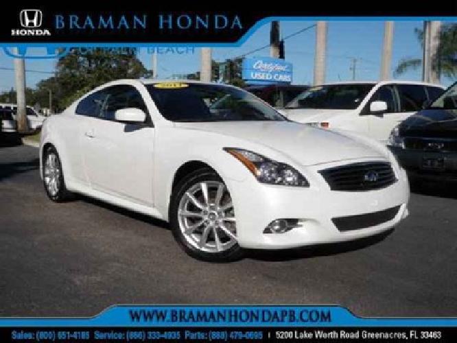 2011 infiniti g37 coupe in greenacres, fl