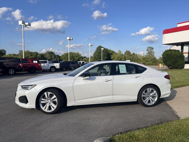 2021 acura tlx technology