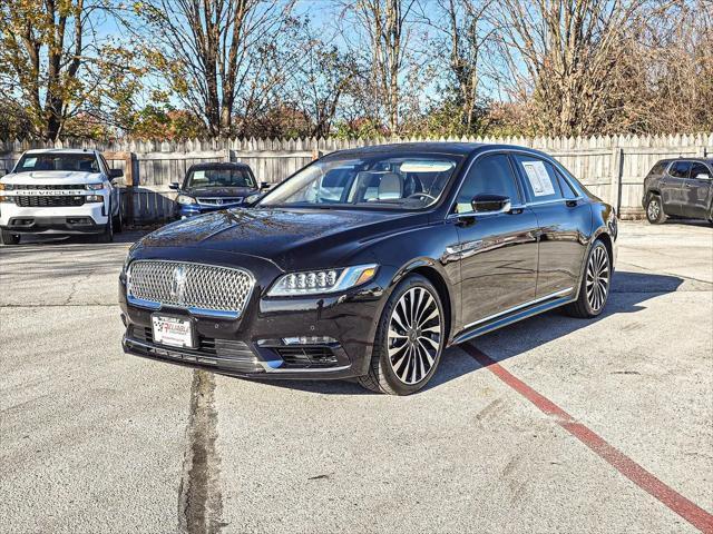 2020 lincoln continental black label