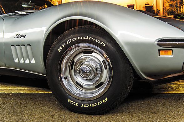 rare restored 1969 convertible silver corvette- single owner 69k original miles