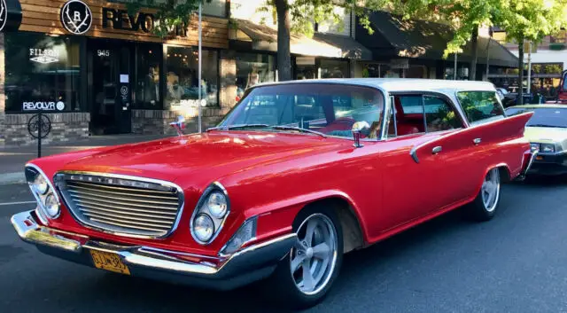 hard top town & country wagon, push button transmission, electric backwindow