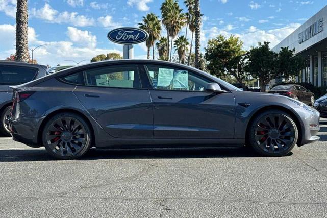 2022 tesla model 3 performance