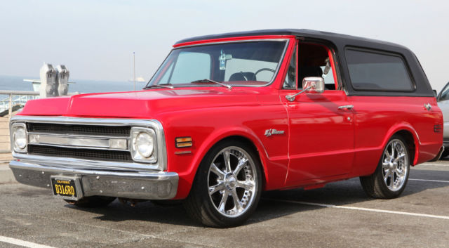 1969 chevrolet k5 blazer - rare 1st year - california black plate - rust free!