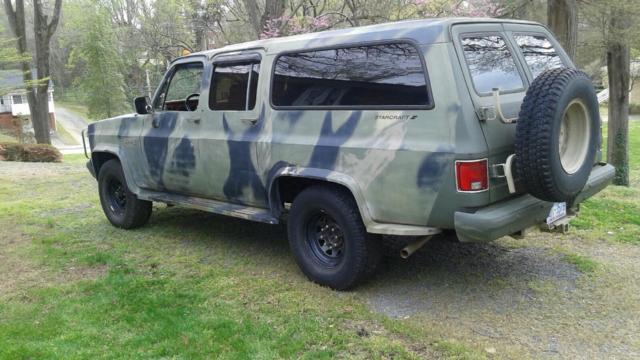 1987 ducks unlimited edition gmc suburban camo interior 4x4 low miles