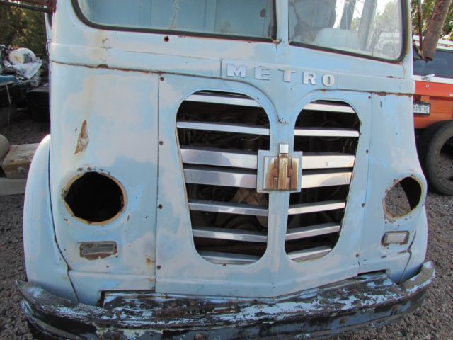 1959 international harvestor metro step van delivery sparkletts? short cab uniq