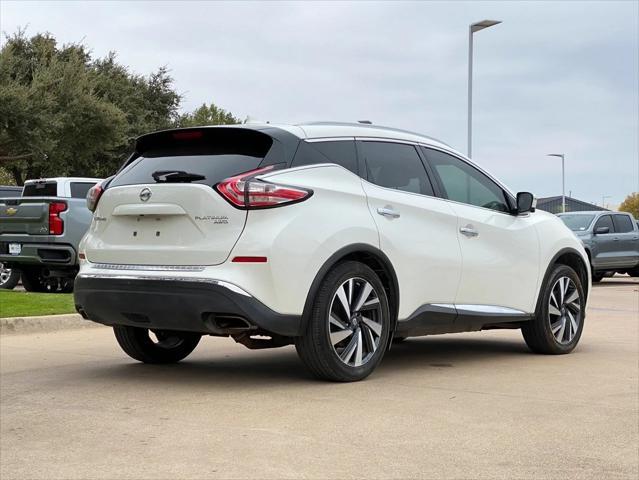 2018 nissan murano platinum
