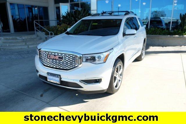 certified 2017 gmc acadia fwd denali tulare, ca 93274 for sale in tulare, california