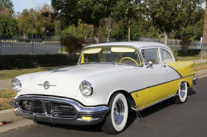 obo 1956 oldsmobile 88 2-door automatic v8 - 230 hp in los angeles, ca