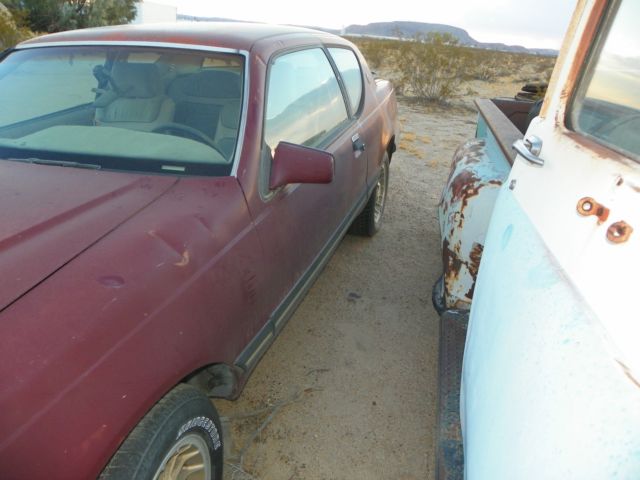 87 mercury cougar 20 th anniversary addition