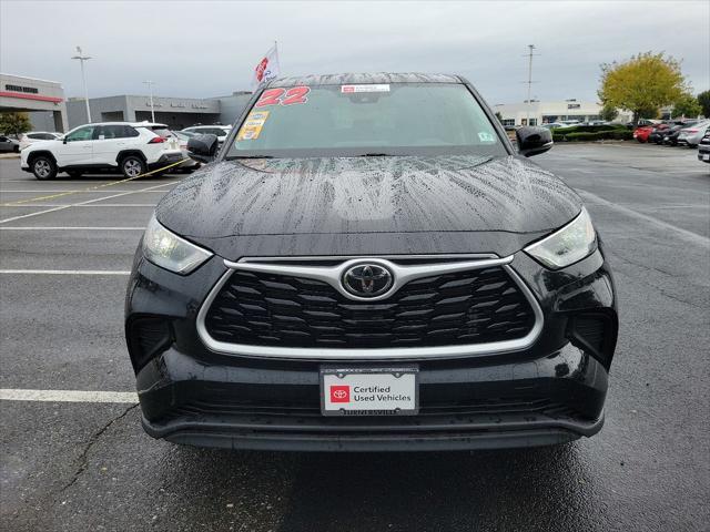 2022 toyota highlander l