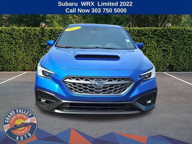 2022 subaru wrx limited