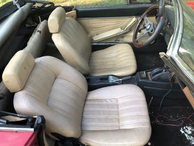 1981 fiat spider convertable