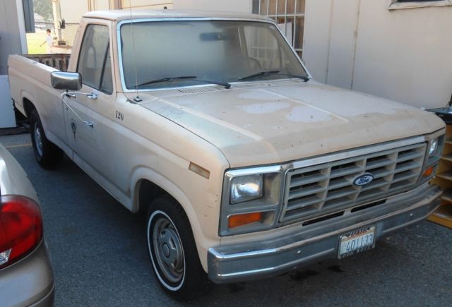 1986 ford f150 custom pick up truck