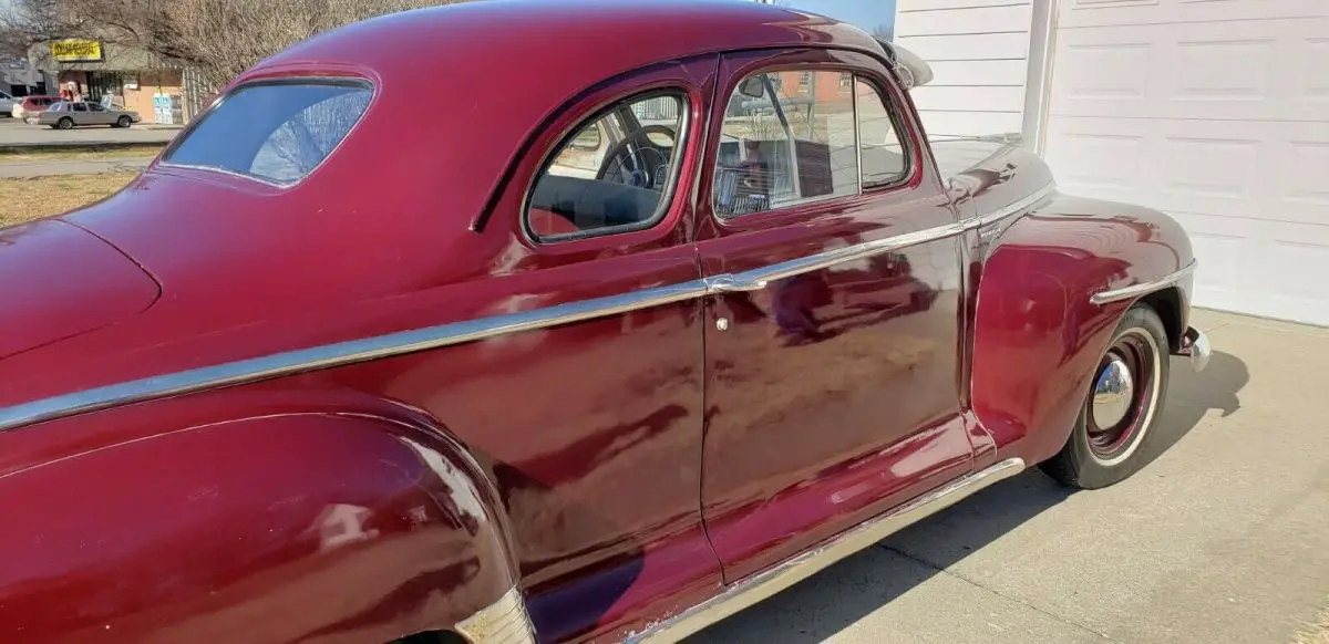 1948 plymouth, special deluxe business coupe, 6 cyl, 3 speed, original condition
