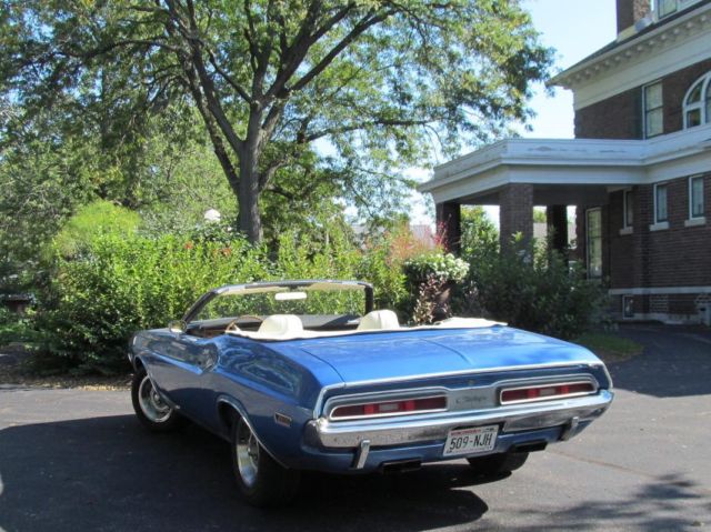 1971 dodge challenger convertible numbers matching 1 of 176 nuts + bolts resto