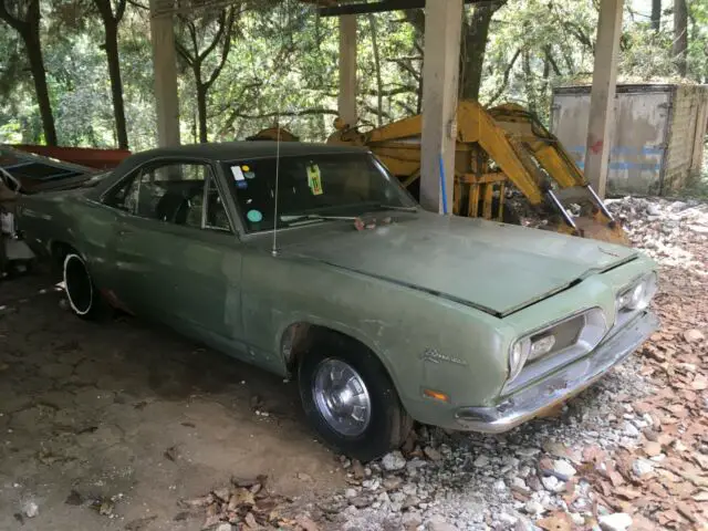 1969 plymouth barracuda rare barn find original paint v8 gasoline/propane kit
