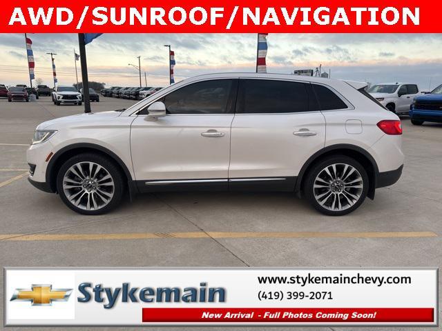 2016 lincoln mkx reserve