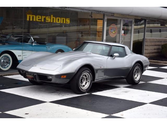 1978 corvette silver anniversary l-82, 4 speed, 9k original miles!