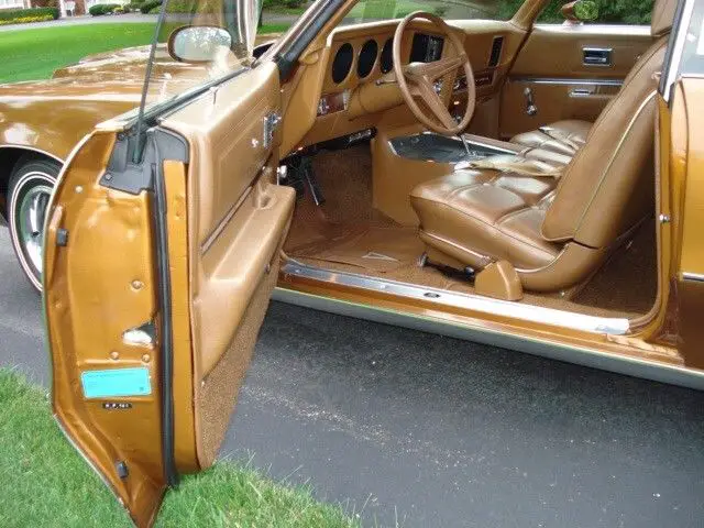 1971 pontiac grand prix 17628 miles gold 400 automatic