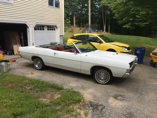 1968 ford fairlane 500 43831 miles 302 v-8 ohv 3 speed automatic