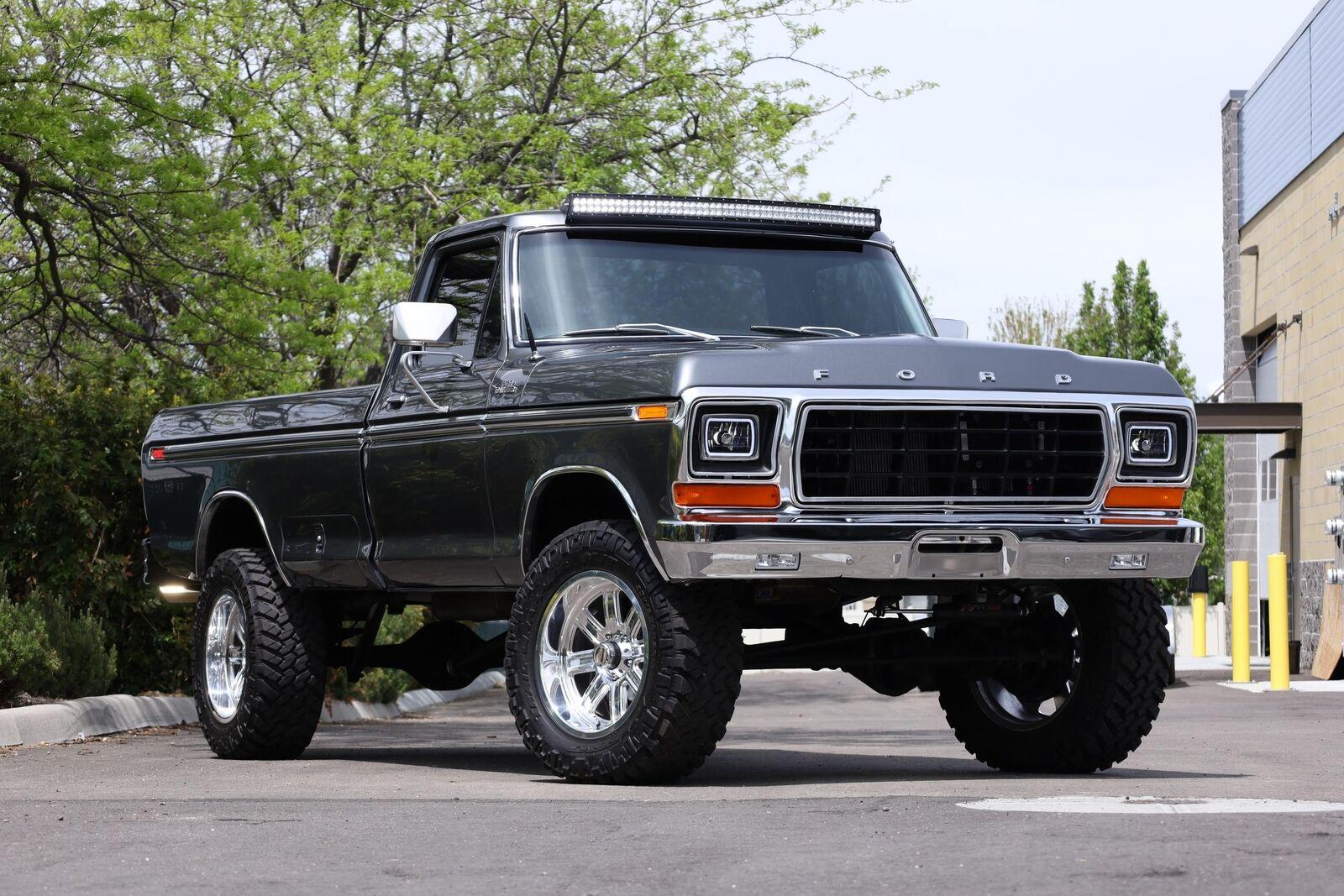 1979 ford ranger 100 miles grey 400ci v8 automatic