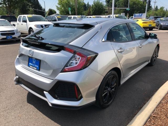 certified 2018 honda civic ex hatchback salem, or 97301 for sale in salem, oregon