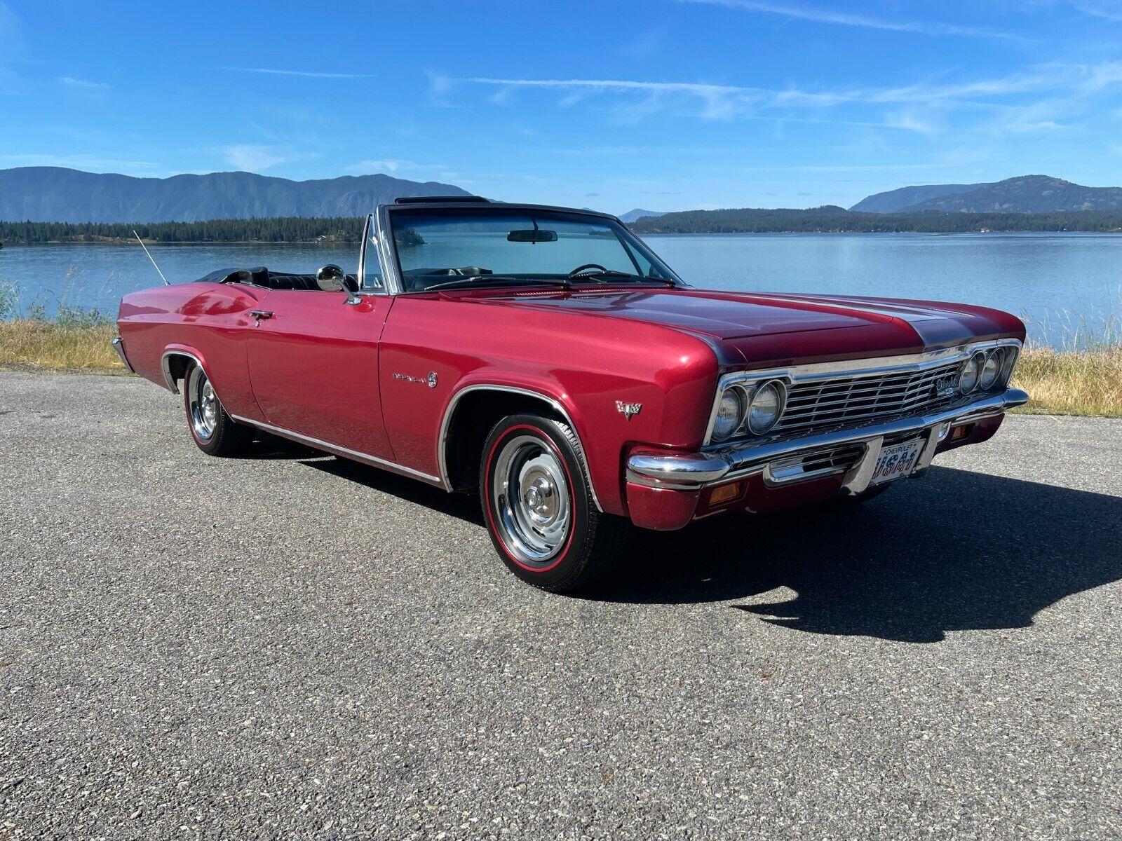 1966 chevrolet impala convertible strong 350sbc looks great