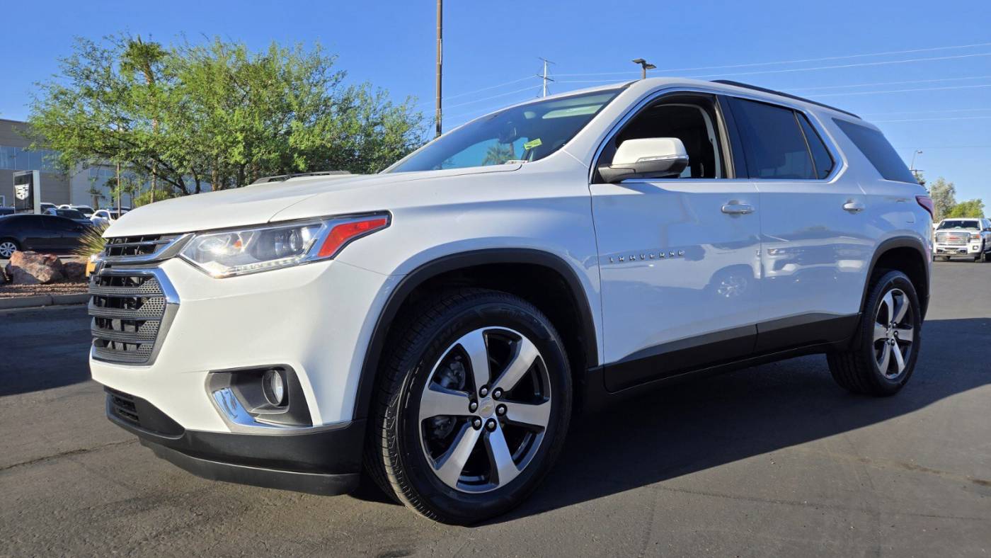 2021 chevrolet traverse lt leather