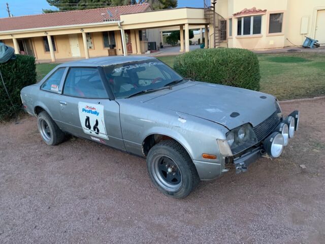 1979 toyota celica coupe grey rwd manual rally car