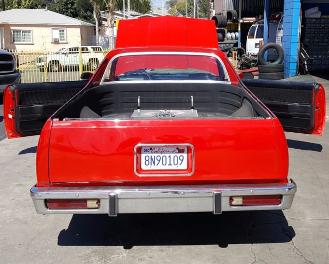 1982 chevrolet el camino 350 with super charged stroker engine hot rod custom
