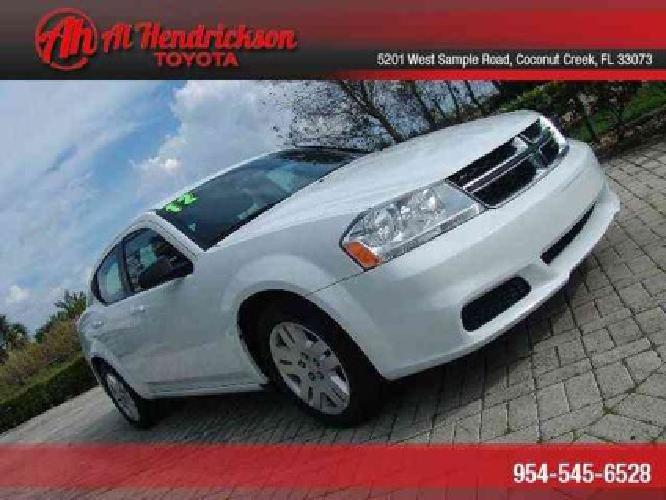 2012 dodge avenger se in coconut creek, fl