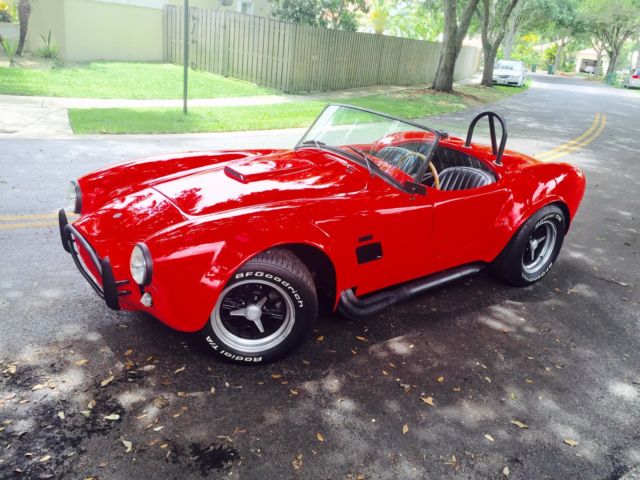 no reserve!!shelby cobra smallblock replica!!ferrari corso red,no reserve!!!!!!!