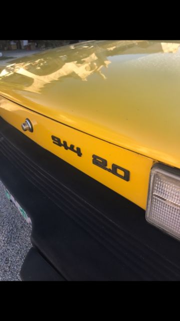 1975 porsche 914 2.0 ***no reserve*** yellow/tan