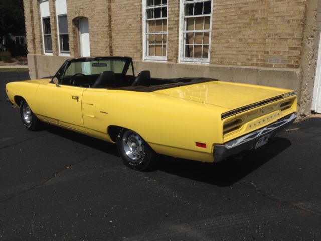 immaculately restored 1 of 429 plymouth road runner convertible