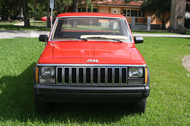 1987 jeep comanche chief standard cab pickup 2-door 2.5l